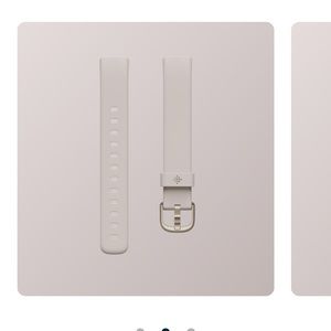 Authentic NEW Fitbit Luxe band Lunar White